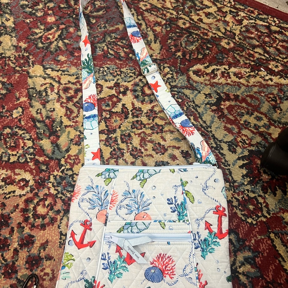 Nautical Print Crossbody Bag